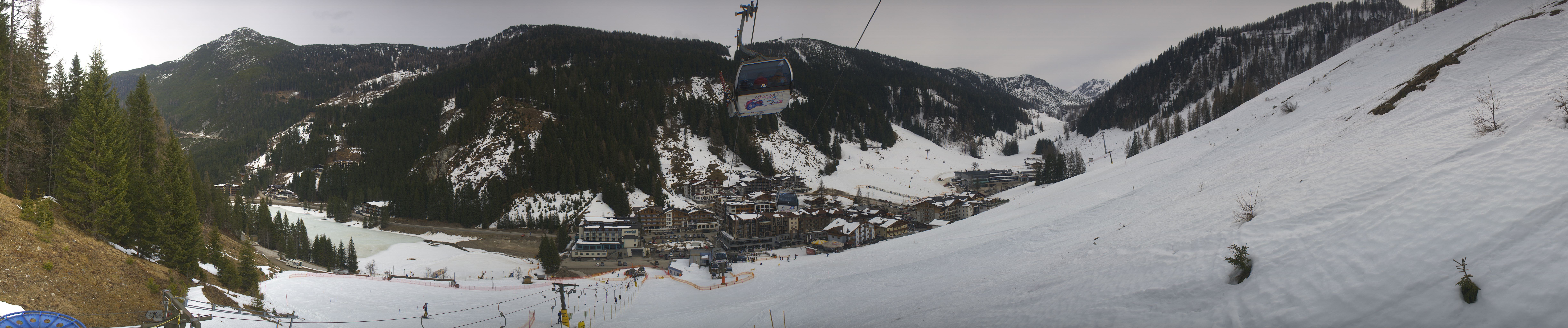 Archiv Foto Webcam Panoramablick Rosskopfbahn in Zauchensee