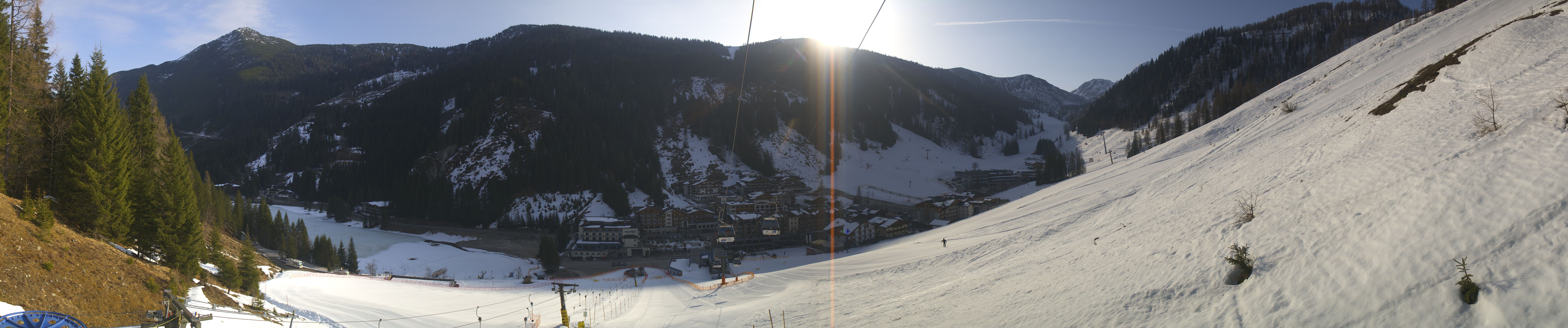 Archiv Foto Webcam Panoramablick Rosskopfbahn in Zauchensee
