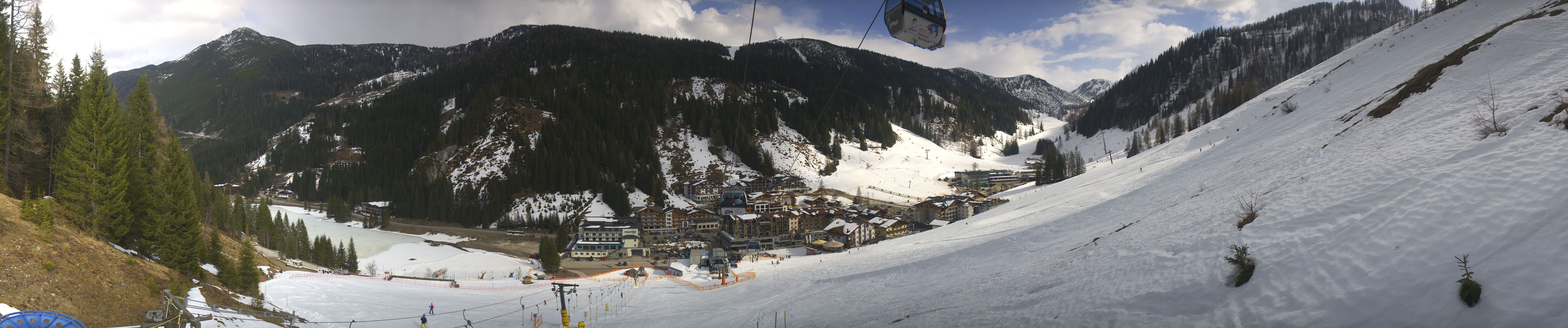 Archiv Foto Webcam Panoramablick Rosskopfbahn in Zauchensee