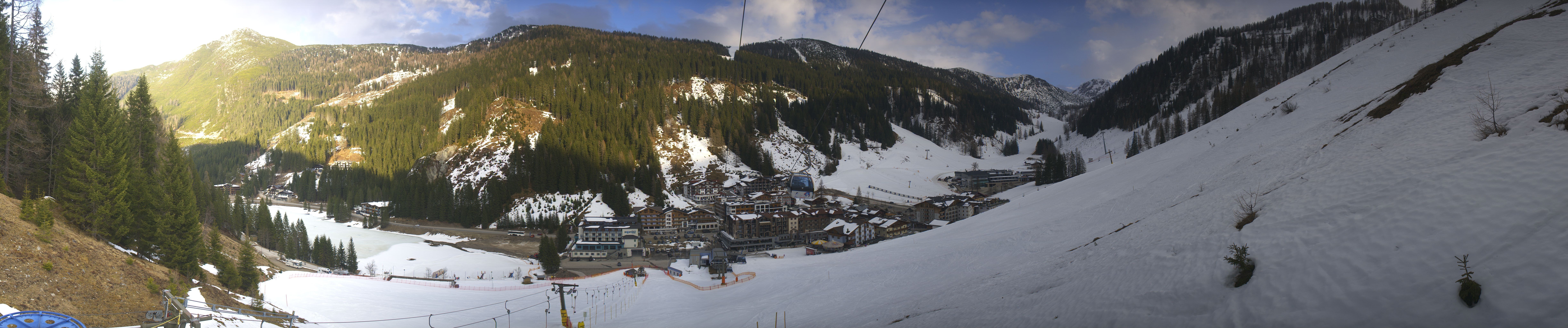 Archiv Foto Webcam Panoramablick Rosskopfbahn in Zauchensee