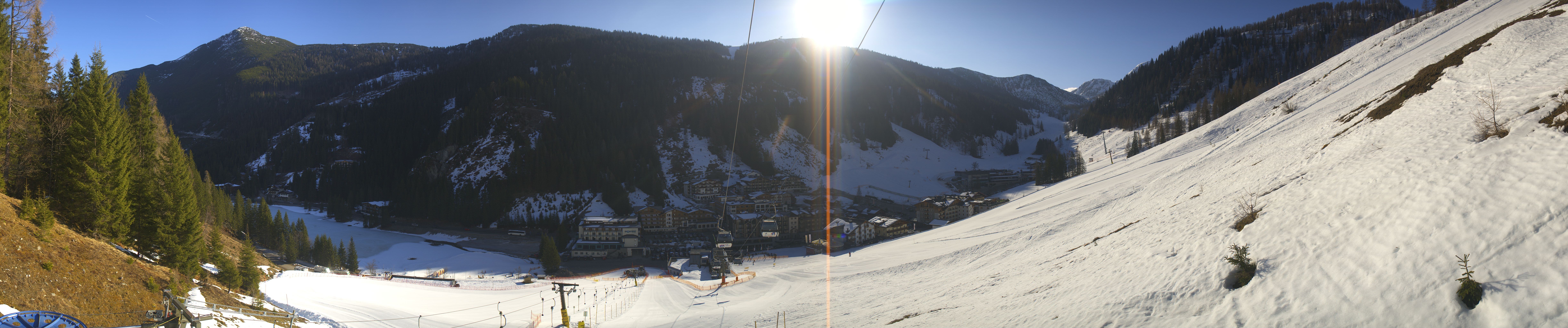 Archiv Foto Webcam Panoramablick Rosskopfbahn in Zauchensee