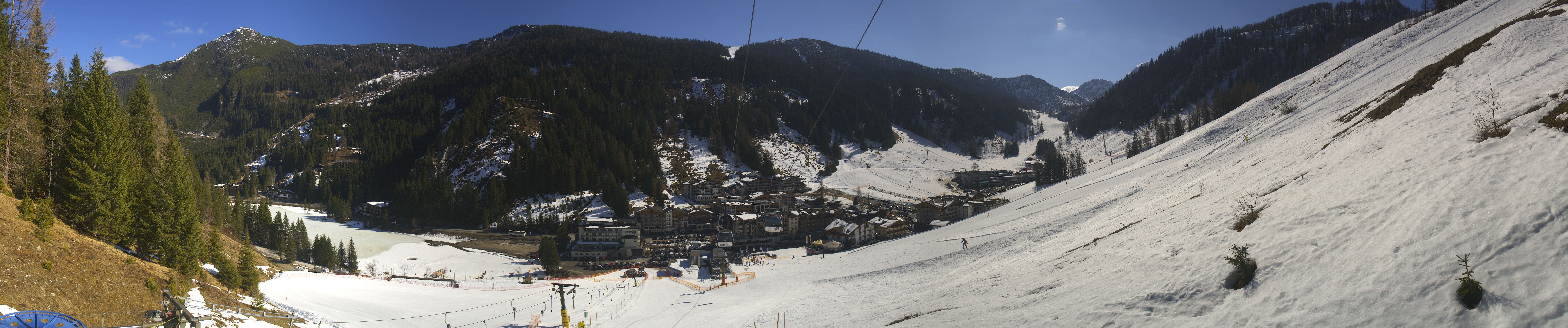 Archiv Foto Webcam Panoramablick Rosskopfbahn in Zauchensee