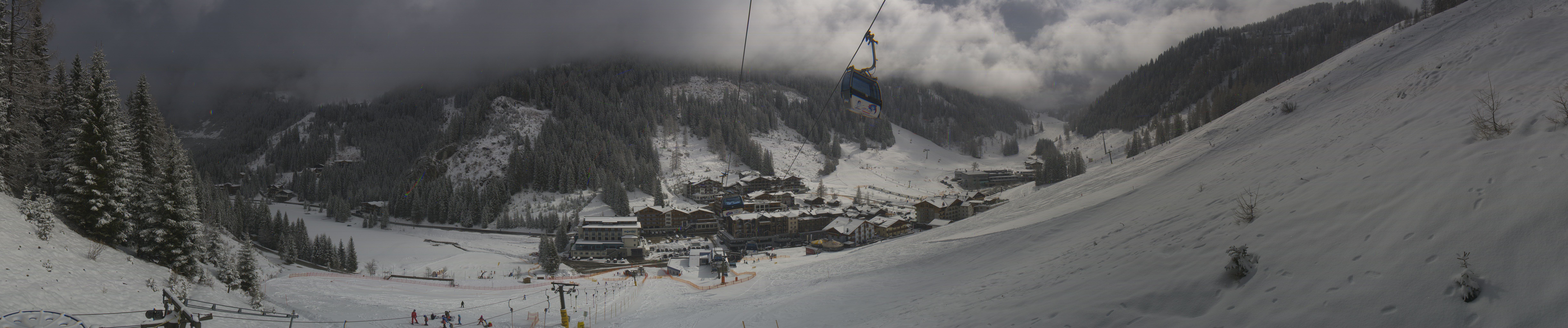 Archiv Foto Webcam Panoramablick Rosskopfbahn in Zauchensee