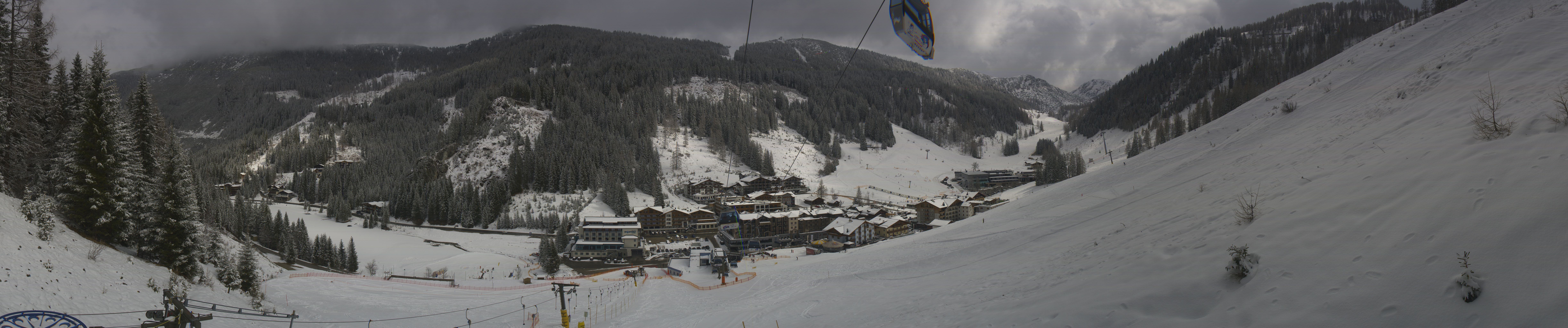 Archiv Foto Webcam Panoramablick Rosskopfbahn in Zauchensee