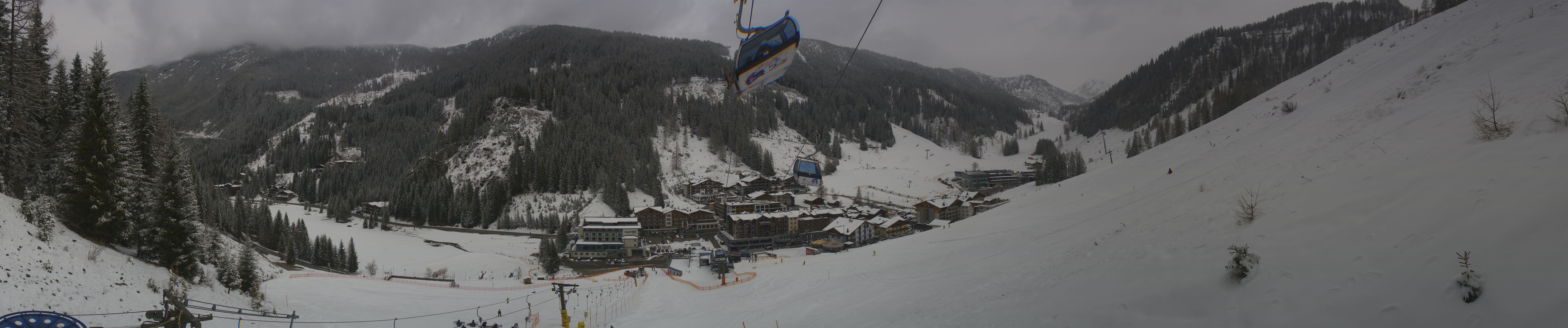 Archiv Foto Webcam Panoramablick Rosskopfbahn in Zauchensee
