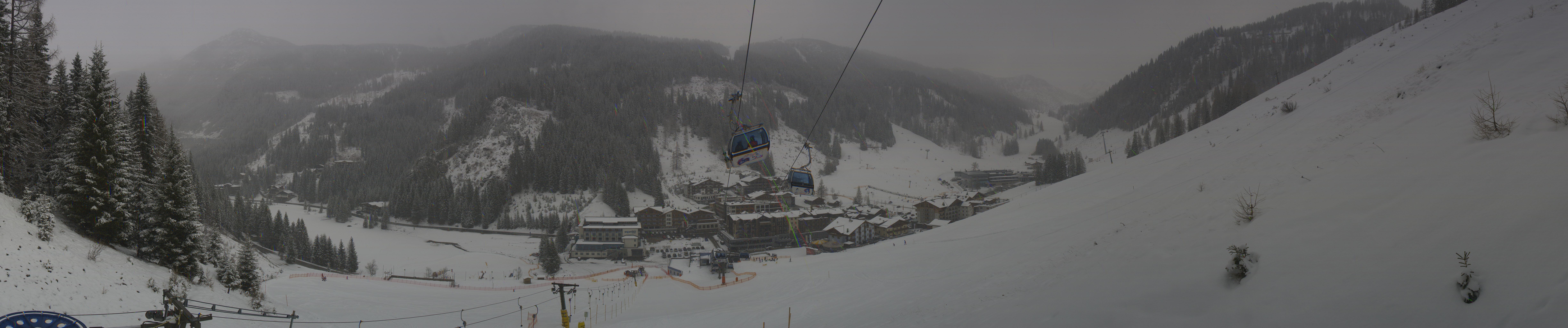 Archiv Foto Webcam Panoramablick Rosskopfbahn in Zauchensee
