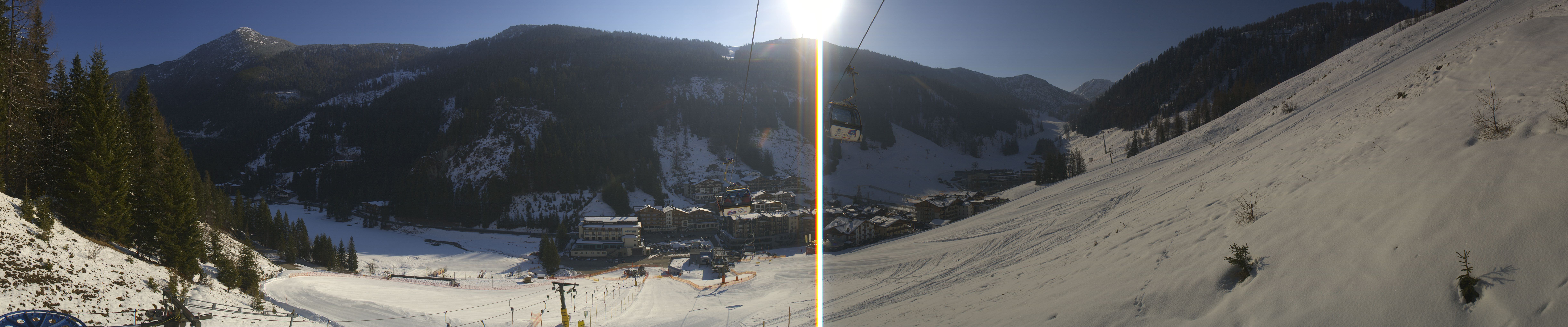 Archiv Foto Webcam Panoramablick Rosskopfbahn in Zauchensee