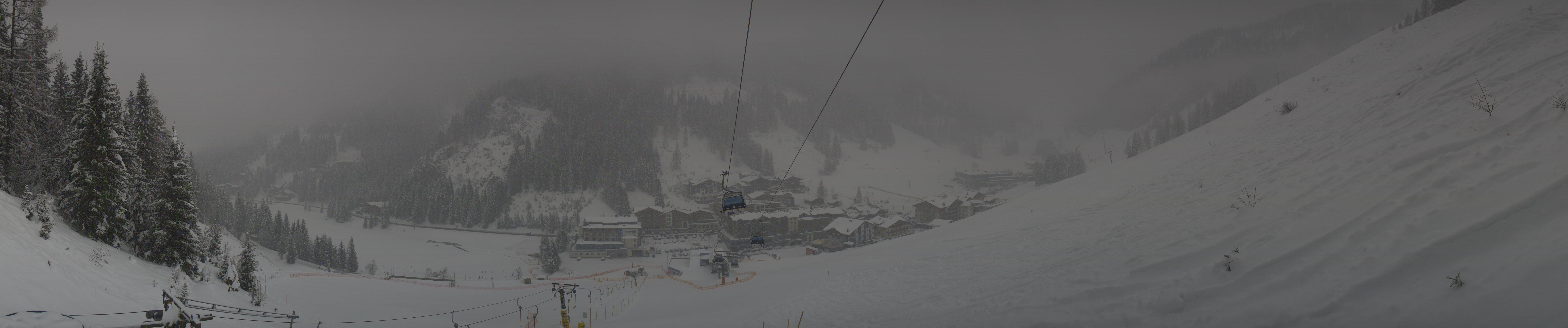 Archiv Foto Webcam Panoramablick Rosskopfbahn in Zauchensee