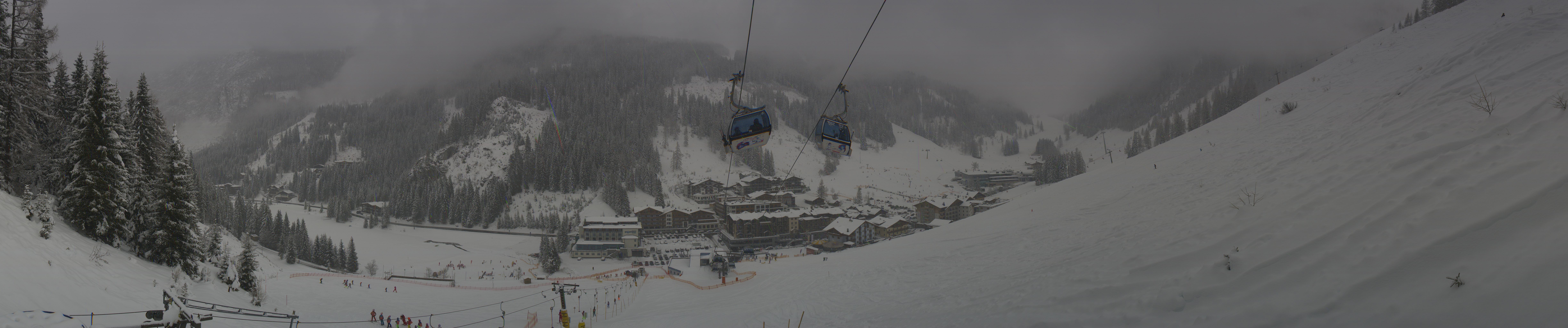 Archiv Foto Webcam Panoramablick Rosskopfbahn in Zauchensee