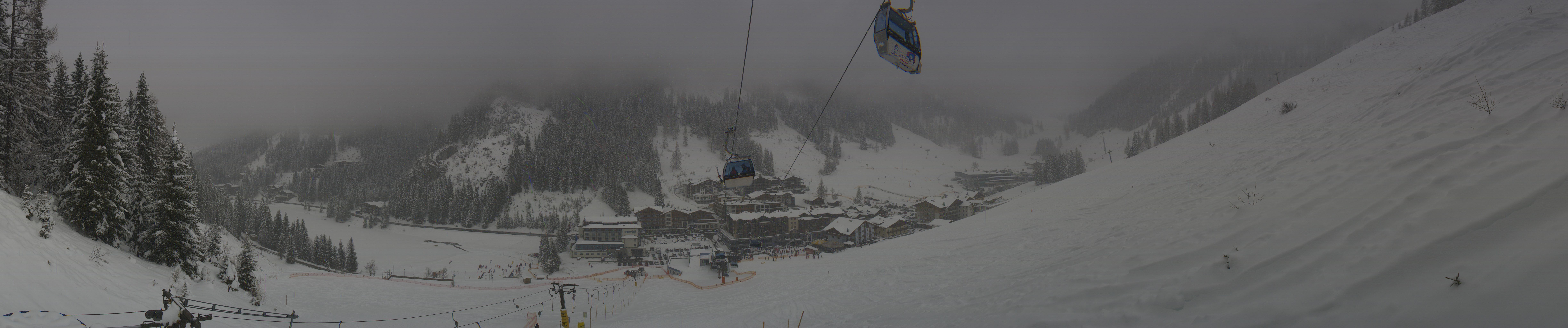 Archiv Foto Webcam Panoramablick Rosskopfbahn in Zauchensee