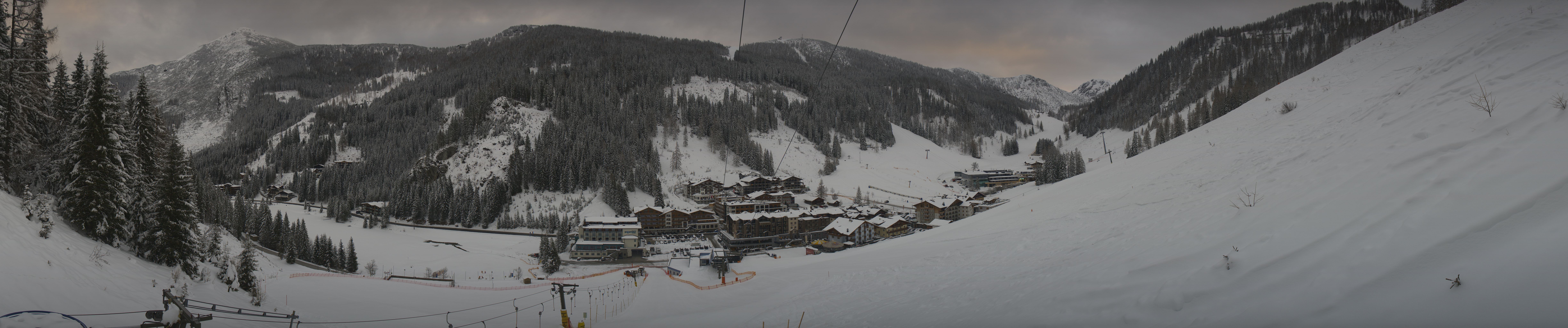 Archiv Foto Webcam Panoramablick Rosskopfbahn in Zauchensee