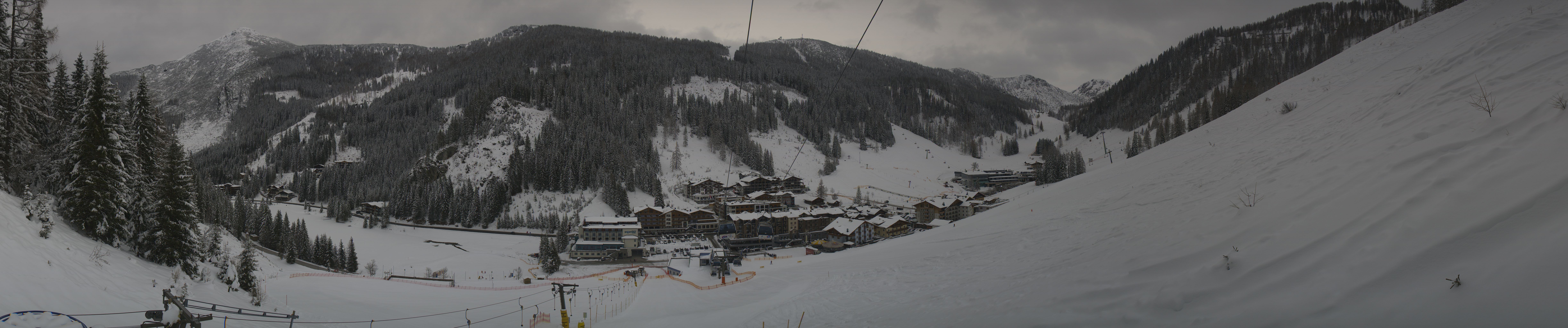 Archiv Foto Webcam Panoramablick Rosskopfbahn in Zauchensee