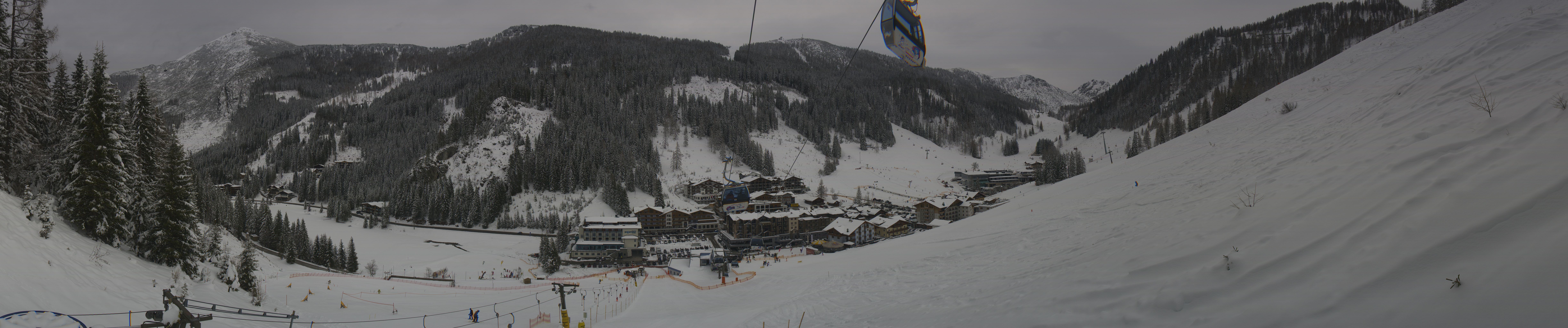 Archiv Foto Webcam Panoramablick Rosskopfbahn in Zauchensee