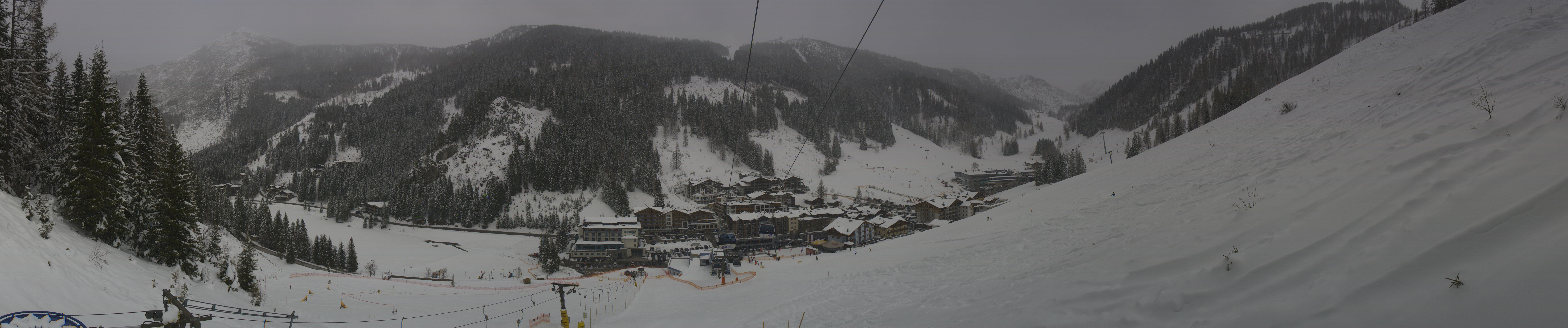 Archiv Foto Webcam Panoramablick Rosskopfbahn in Zauchensee
