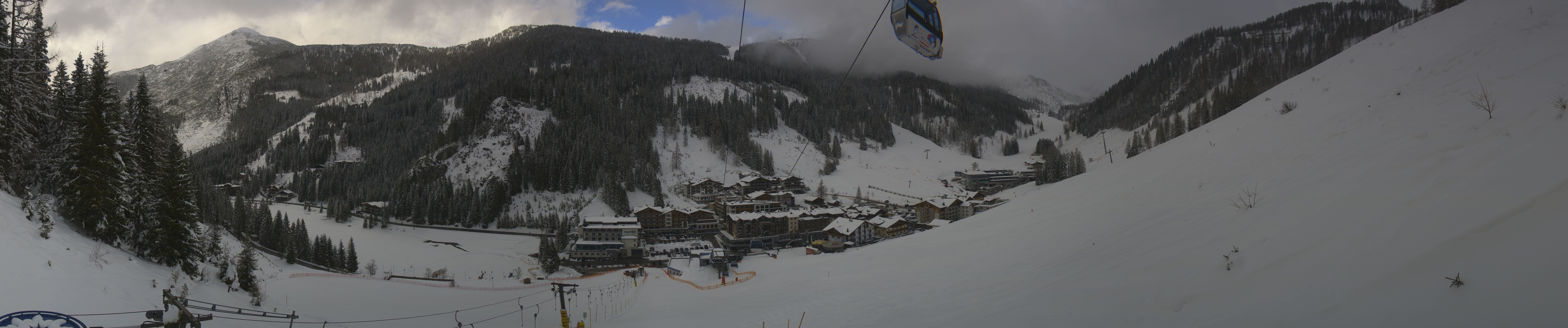 Archiv Foto Webcam Panoramablick Rosskopfbahn in Zauchensee