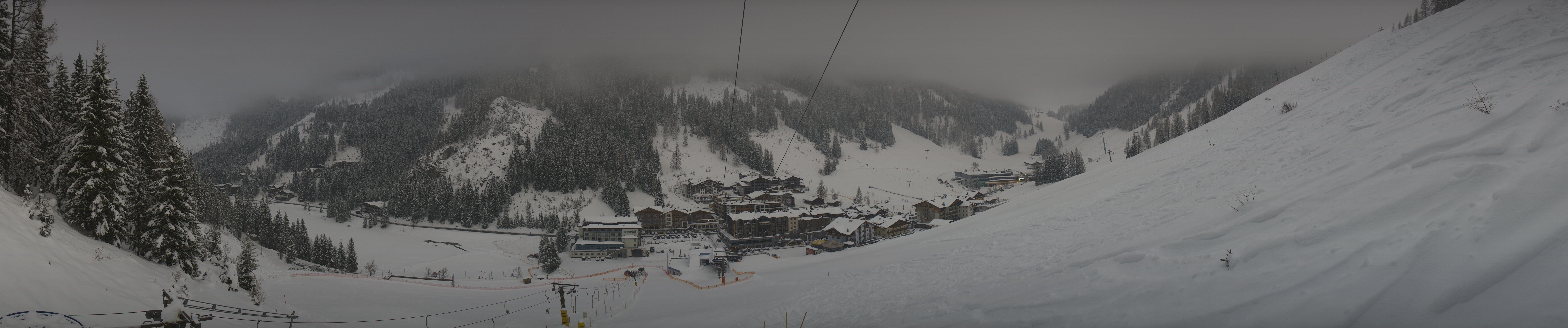Archiv Foto Webcam Panoramablick Rosskopfbahn in Zauchensee