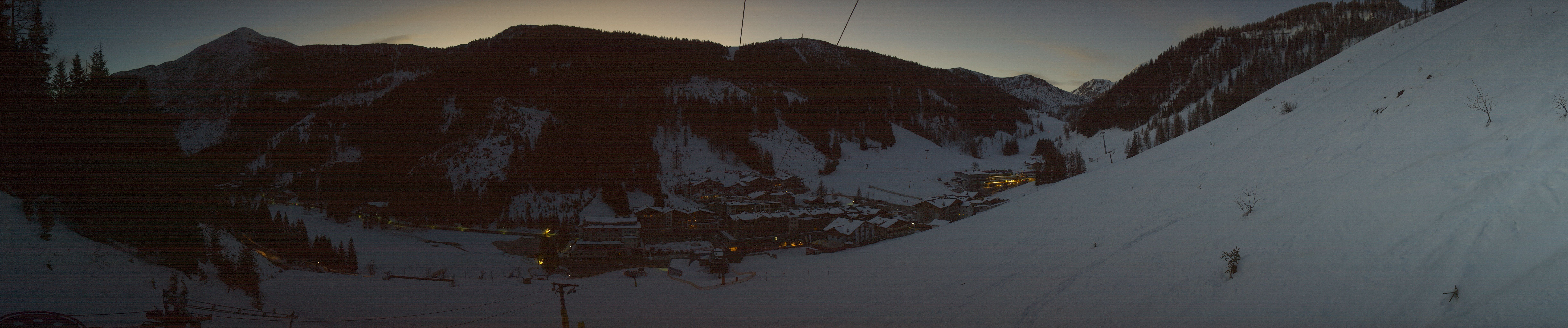 Archiv Foto Webcam Panoramablick Rosskopfbahn in Zauchensee