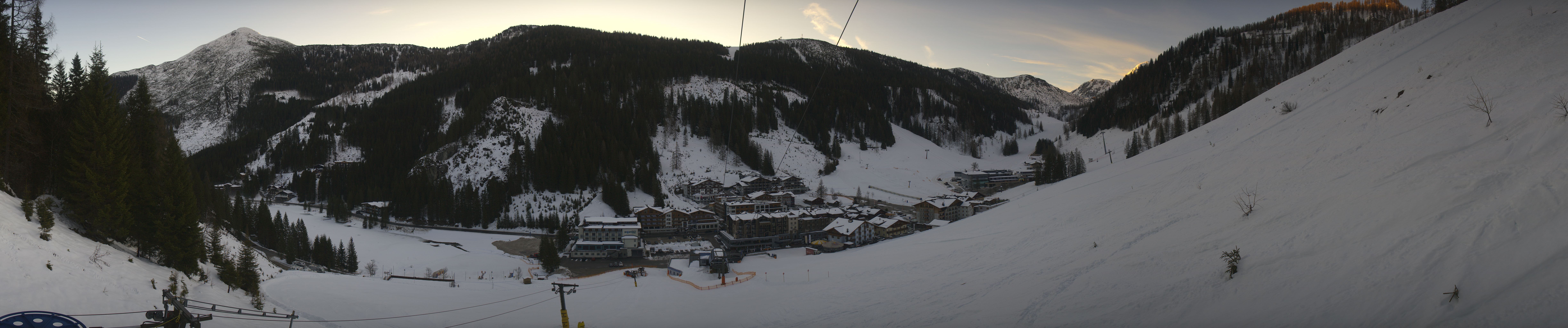 Archiv Foto Webcam Panoramablick Rosskopfbahn in Zauchensee