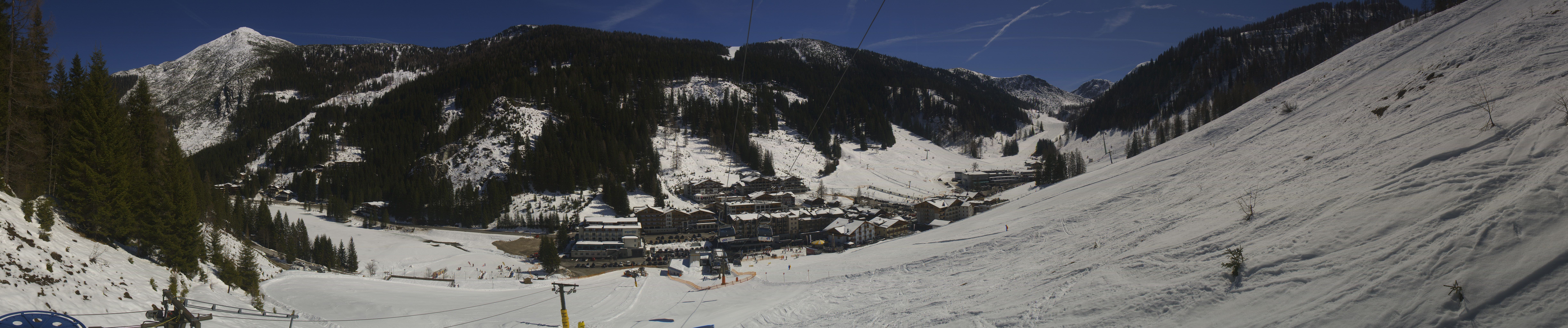 Archiv Foto Webcam Panoramablick Rosskopfbahn in Zauchensee