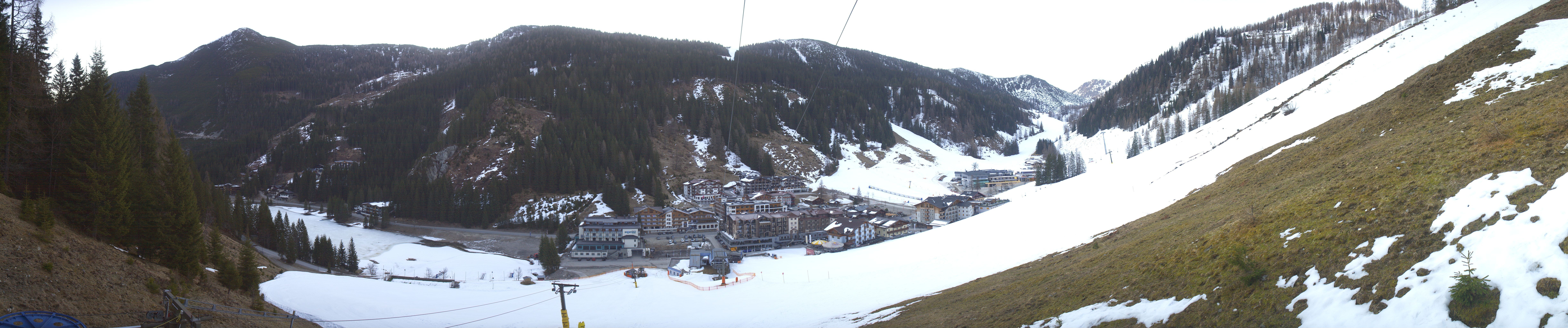 Archiv Foto Webcam Panoramablick Rosskopfbahn in Zauchensee