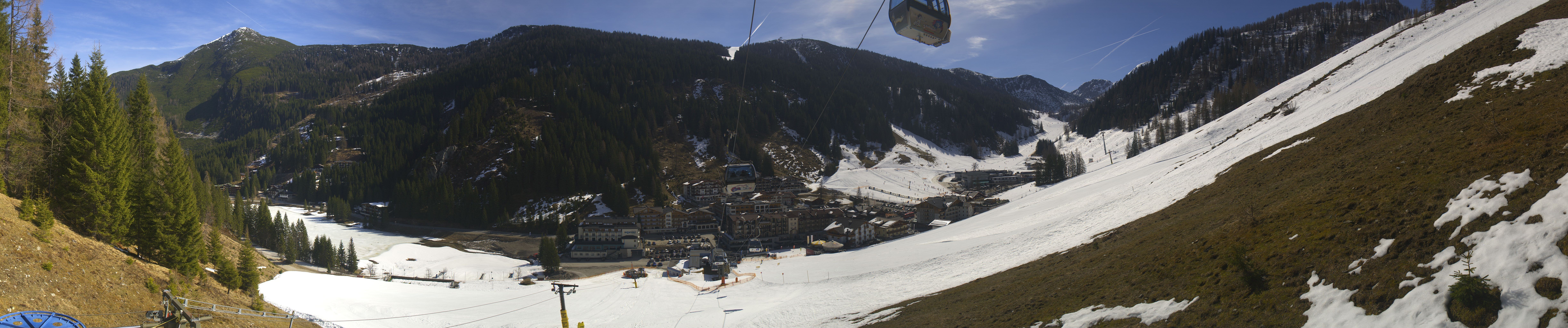 Archiv Foto Webcam Panoramablick Rosskopfbahn in Zauchensee