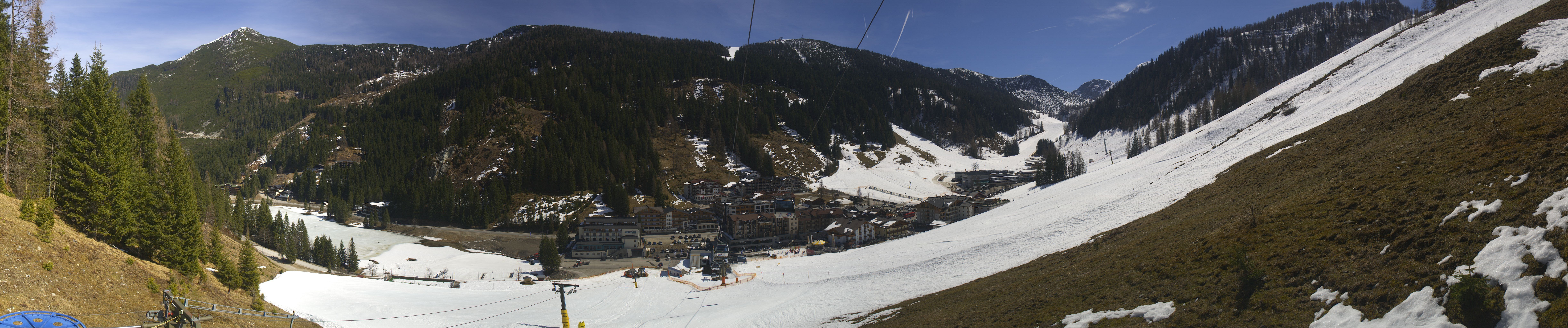Archiv Foto Webcam Panoramablick Rosskopfbahn in Zauchensee