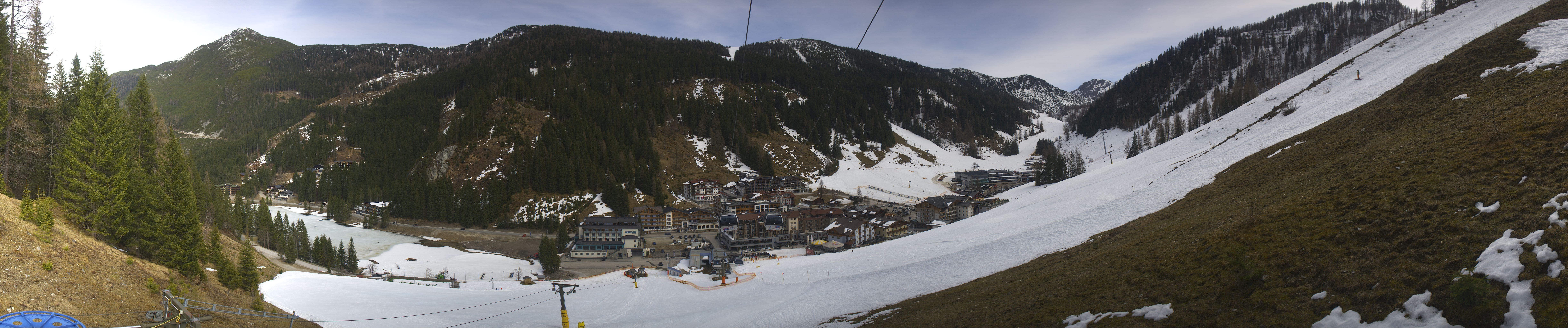 Archiv Foto Webcam Panoramablick Rosskopfbahn in Zauchensee