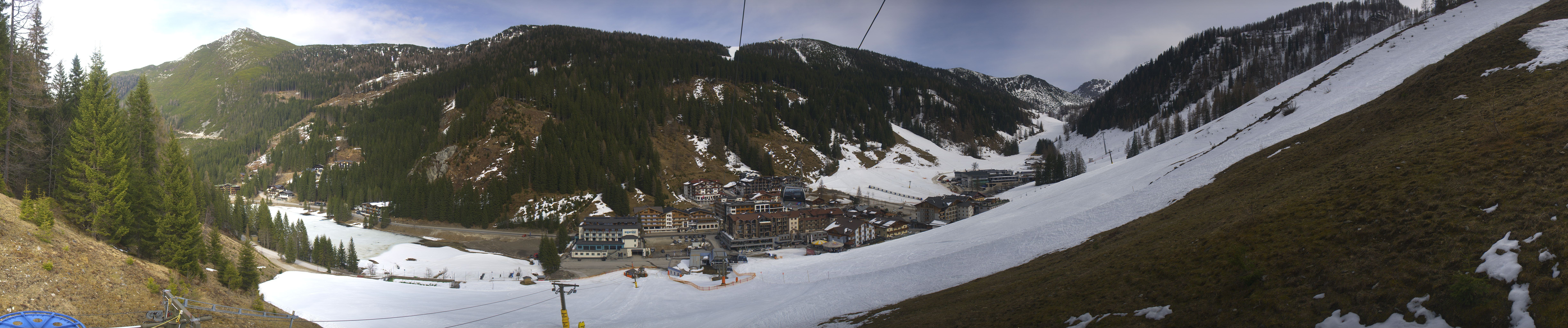 Archiv Foto Webcam Panoramablick Rosskopfbahn in Zauchensee
