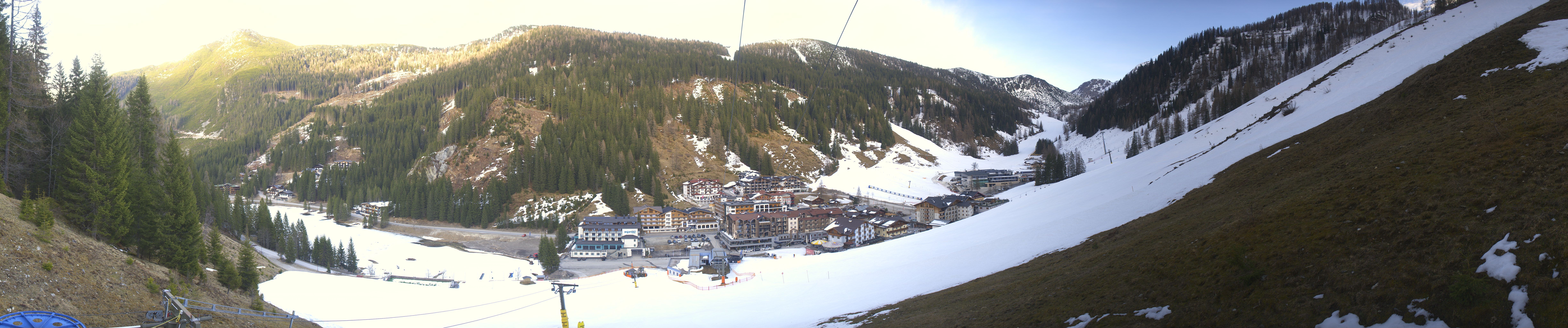 Archiv Foto Webcam Panoramablick Rosskopfbahn in Zauchensee