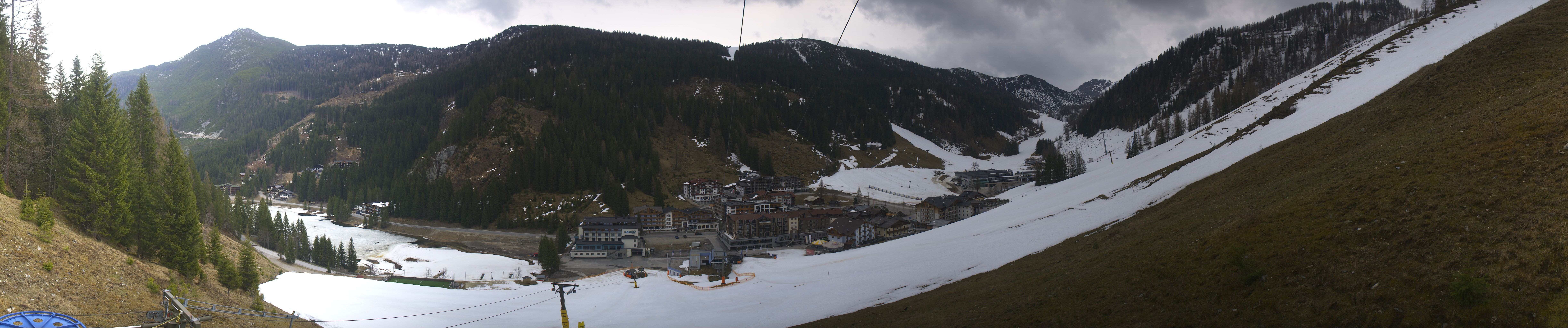 Archiv Foto Webcam Panoramablick Rosskopfbahn in Zauchensee