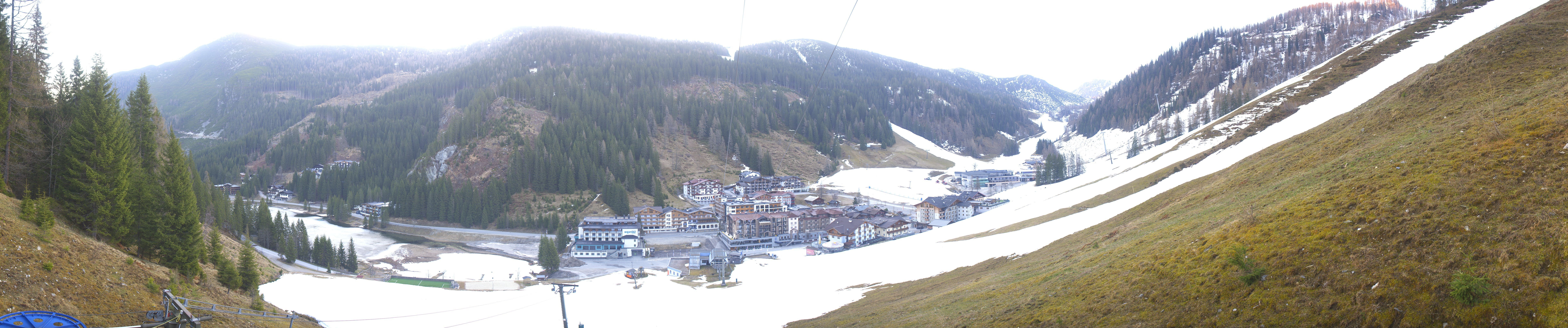 Archiv Foto Webcam Panoramablick Rosskopfbahn in Zauchensee