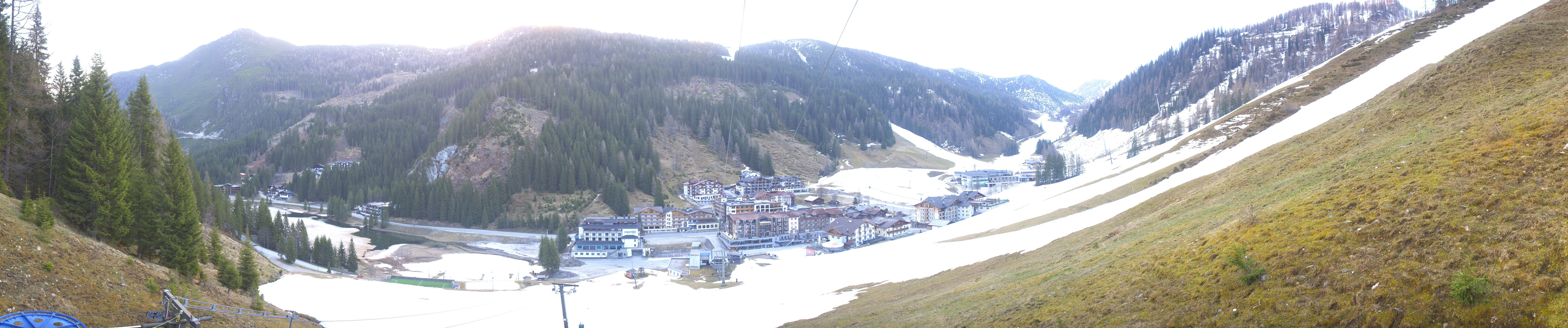 Archiv Foto Webcam Panoramablick Rosskopfbahn in Zauchensee