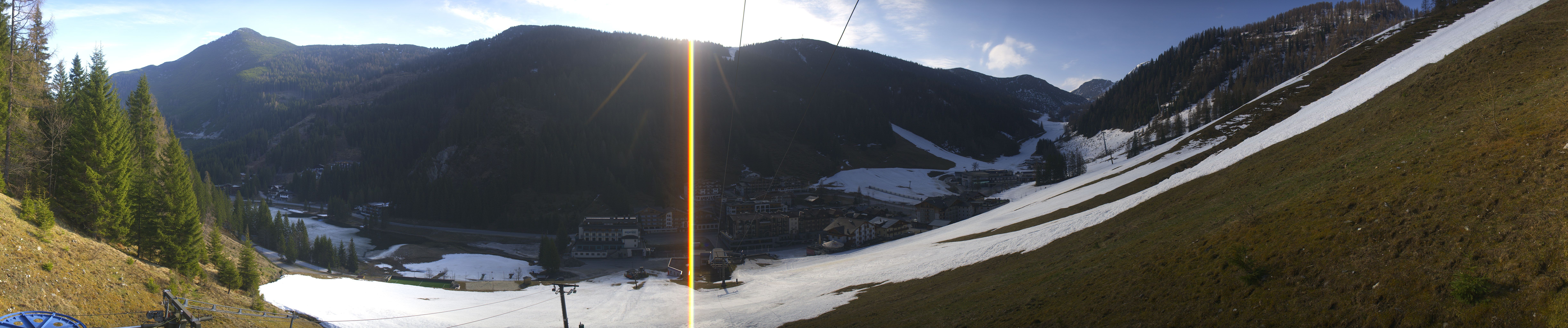 Archiv Foto Webcam Panoramablick Rosskopfbahn in Zauchensee