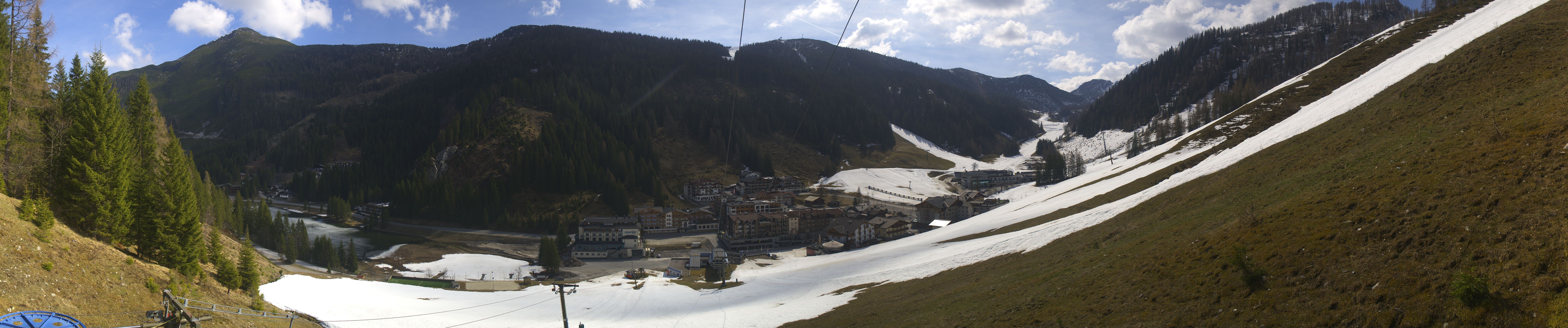 Archiv Foto Webcam Panoramablick Rosskopfbahn in Zauchensee