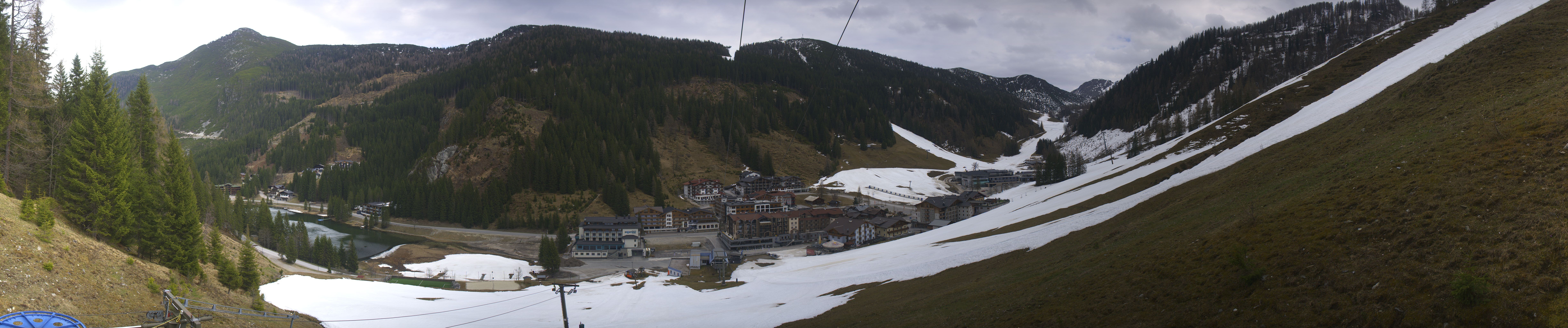 Archiv Foto Webcam Panoramablick Rosskopfbahn in Zauchensee