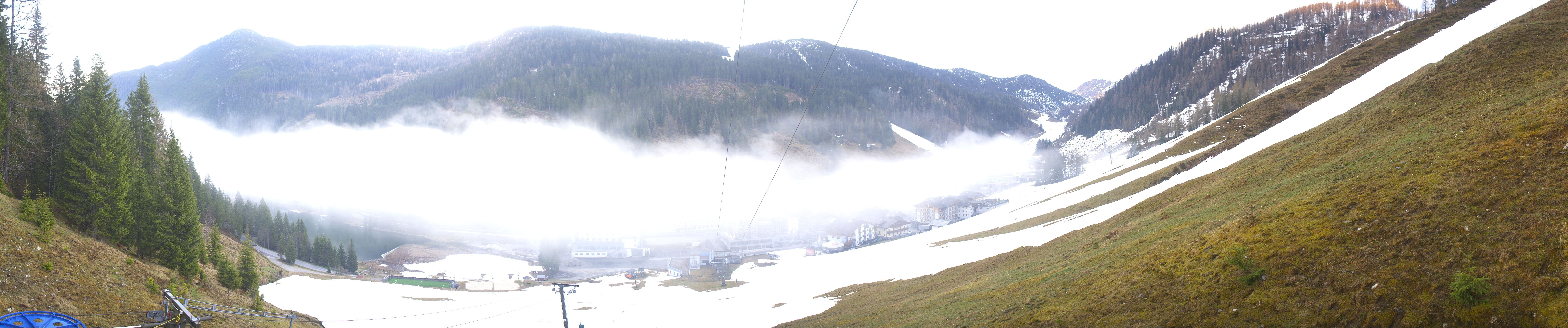 Archiv Foto Webcam Panoramablick Rosskopfbahn in Zauchensee