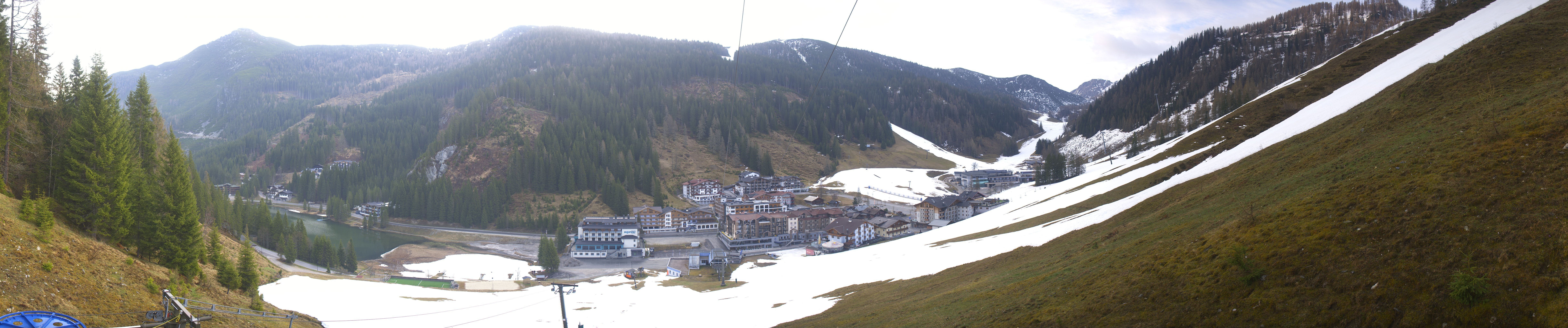 Archiv Foto Webcam Panoramablick Rosskopfbahn in Zauchensee
