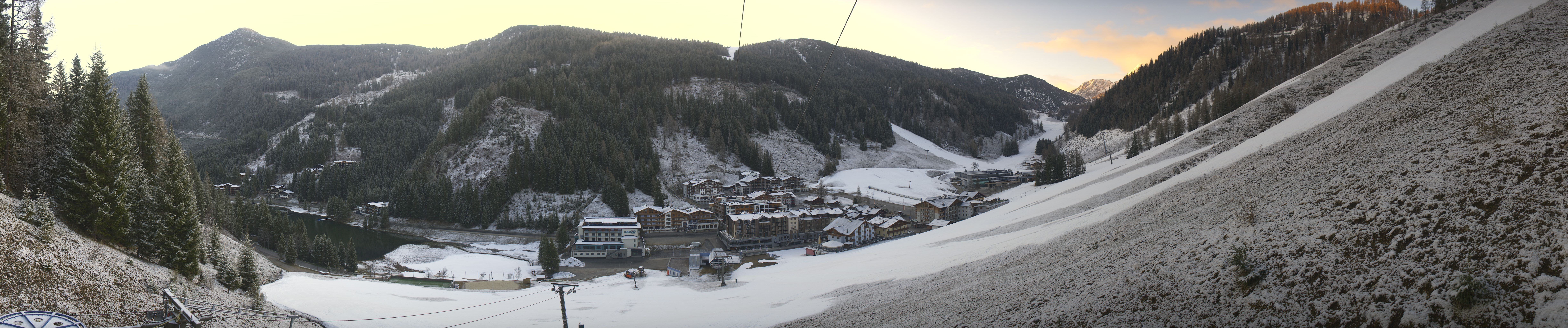 Archiv Foto Webcam Panoramablick Rosskopfbahn in Zauchensee