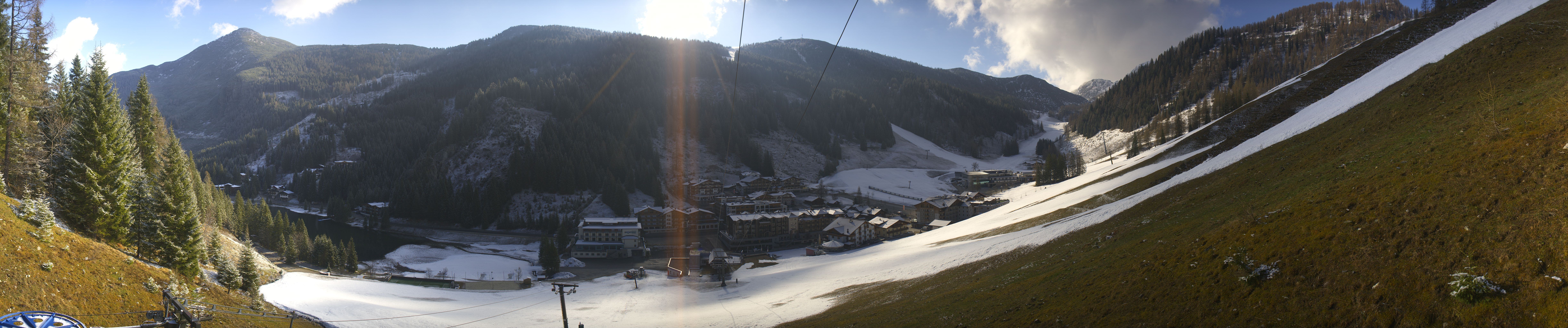Archiv Foto Webcam Panoramablick Rosskopfbahn in Zauchensee