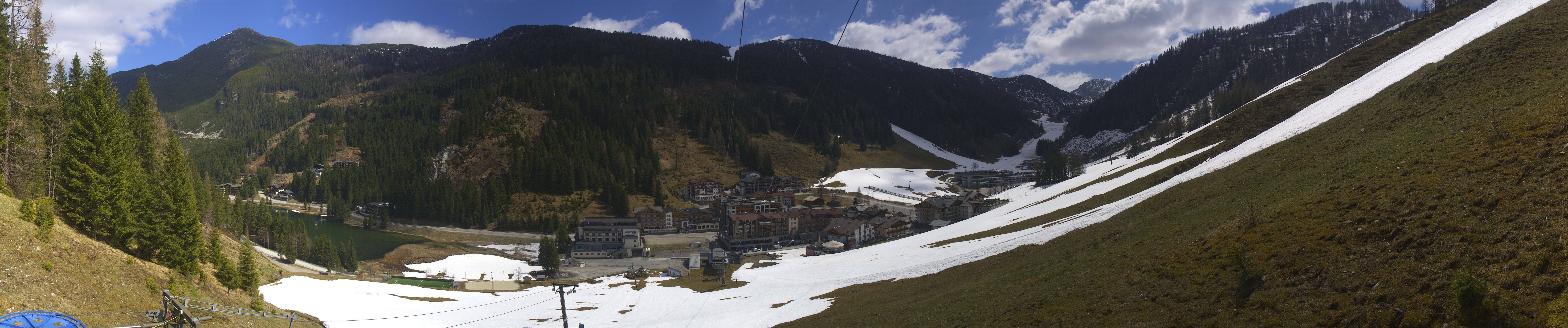 Archiv Foto Webcam Panoramablick Rosskopfbahn in Zauchensee