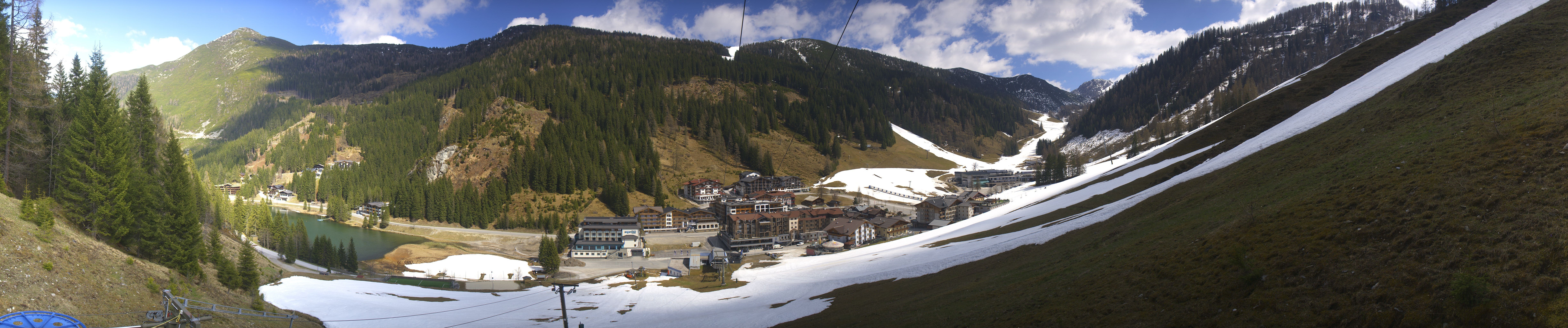 Archiv Foto Webcam Panoramablick Rosskopfbahn in Zauchensee