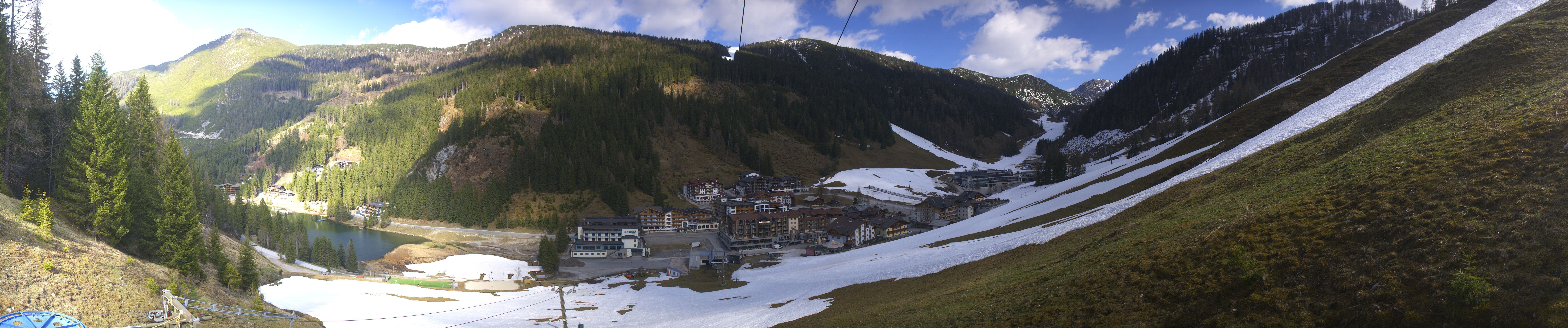 Archiv Foto Webcam Panoramablick Rosskopfbahn in Zauchensee