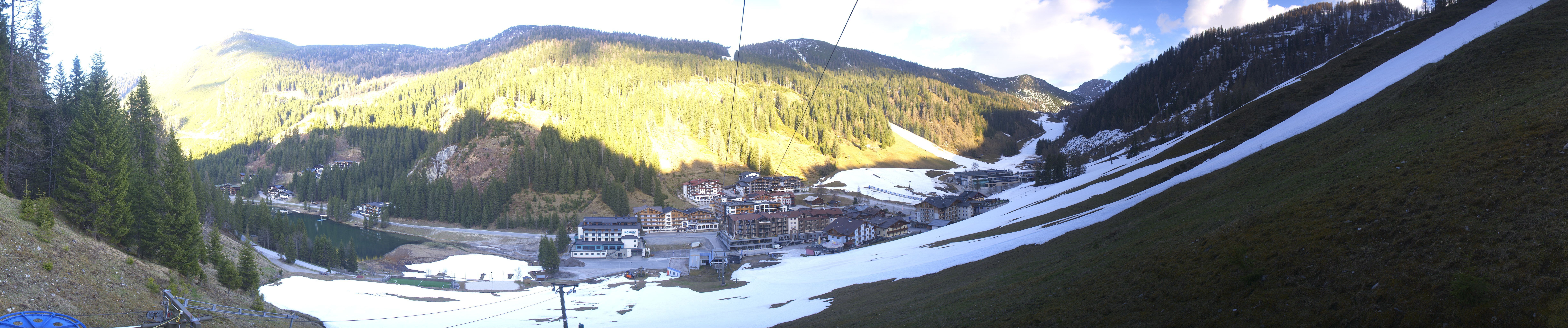 Archiv Foto Webcam Panoramablick Rosskopfbahn in Zauchensee