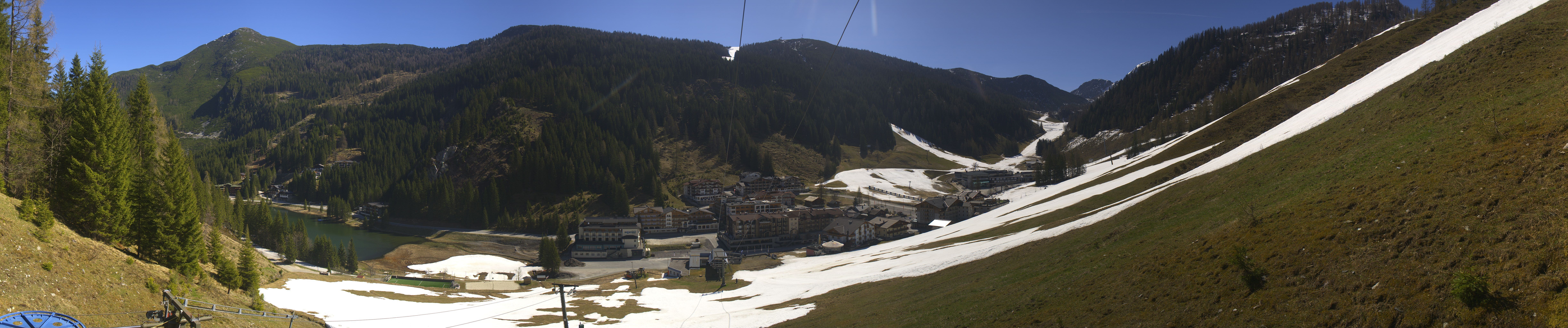 Archiv Foto Webcam Panoramablick Rosskopfbahn in Zauchensee