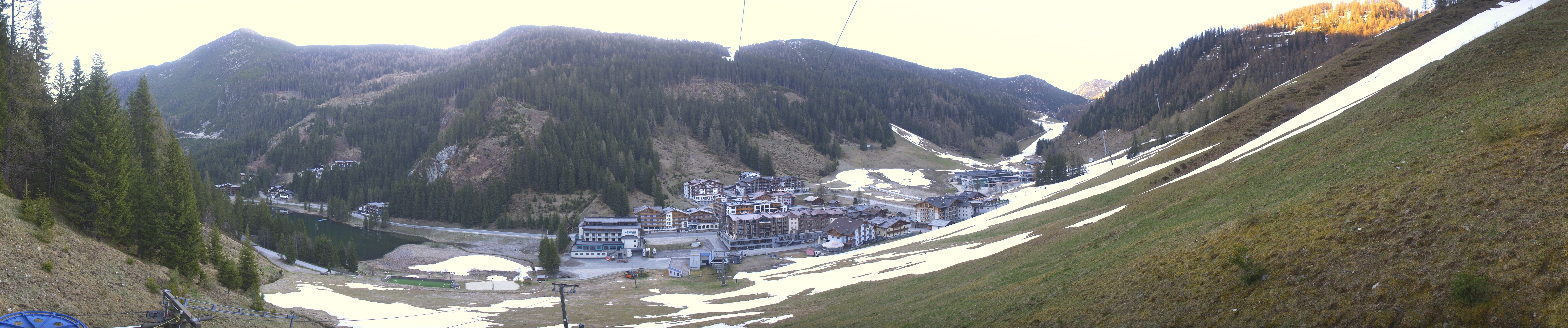 Archiv Foto Webcam Panoramablick Rosskopfbahn in Zauchensee