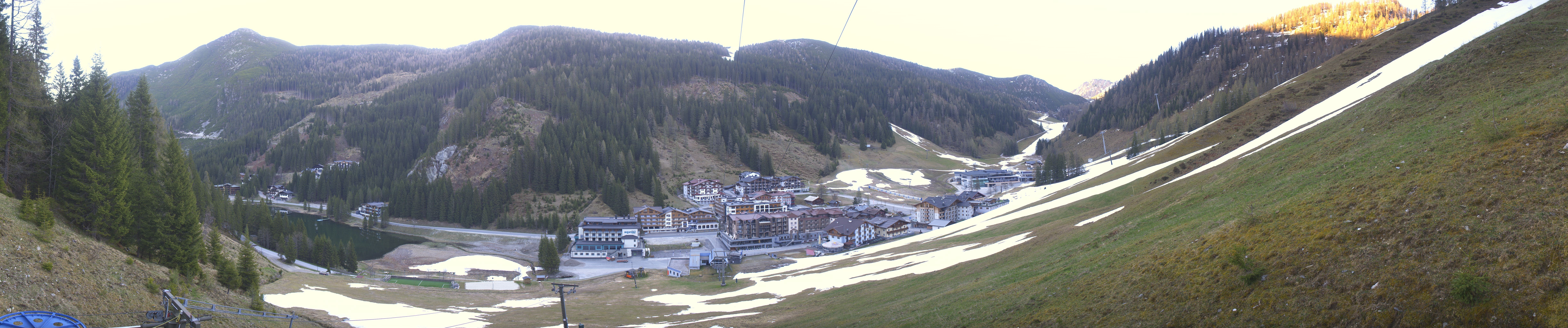 Archiv Foto Webcam Panoramablick Rosskopfbahn in Zauchensee
