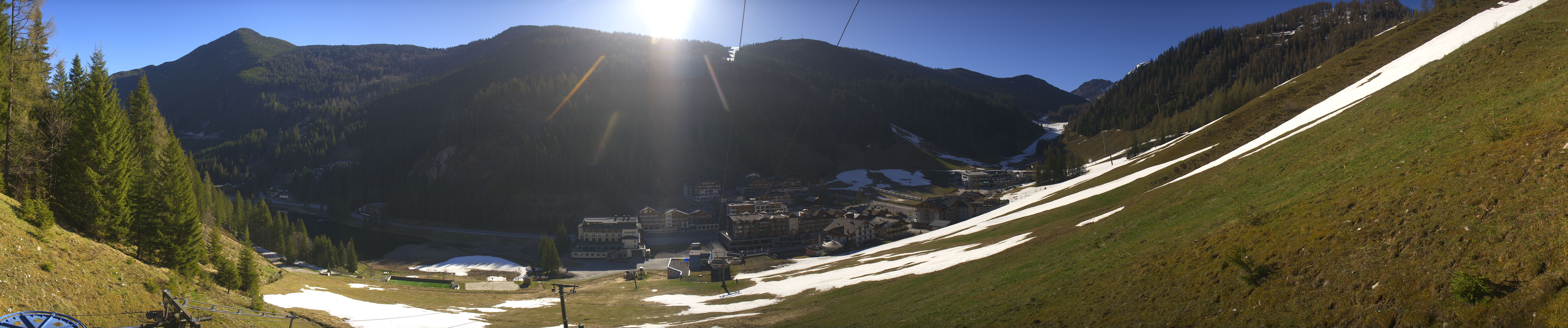 Archiv Foto Webcam Panoramablick Rosskopfbahn in Zauchensee