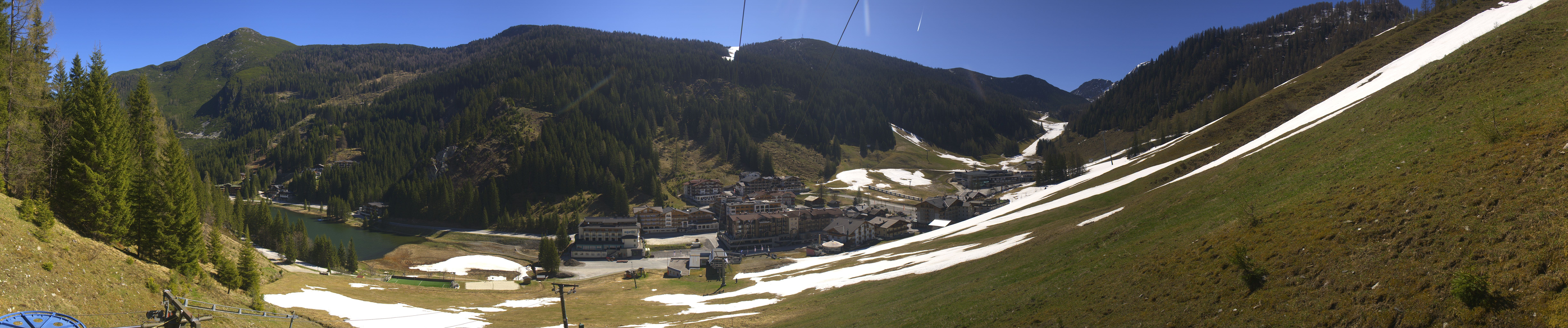 Archiv Foto Webcam Panoramablick Rosskopfbahn in Zauchensee