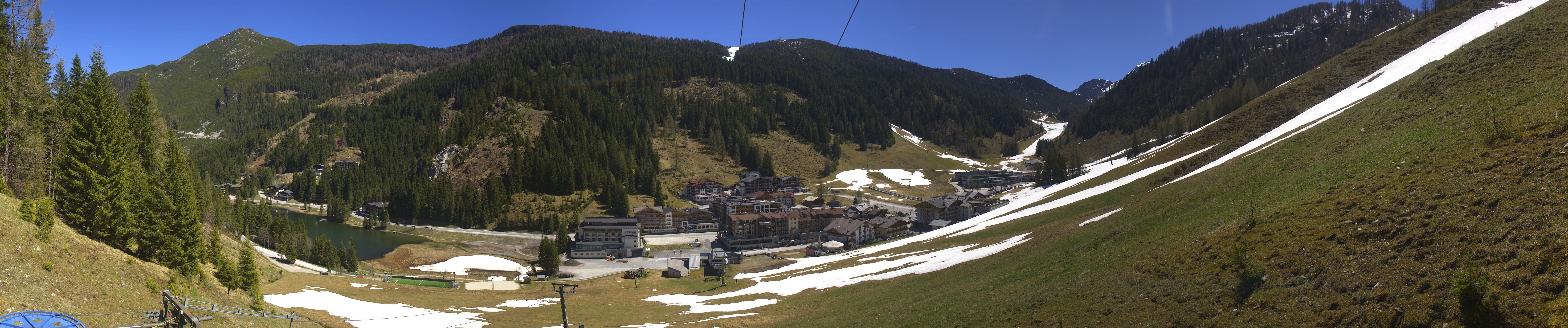 Archiv Foto Webcam Panoramablick Rosskopfbahn in Zauchensee