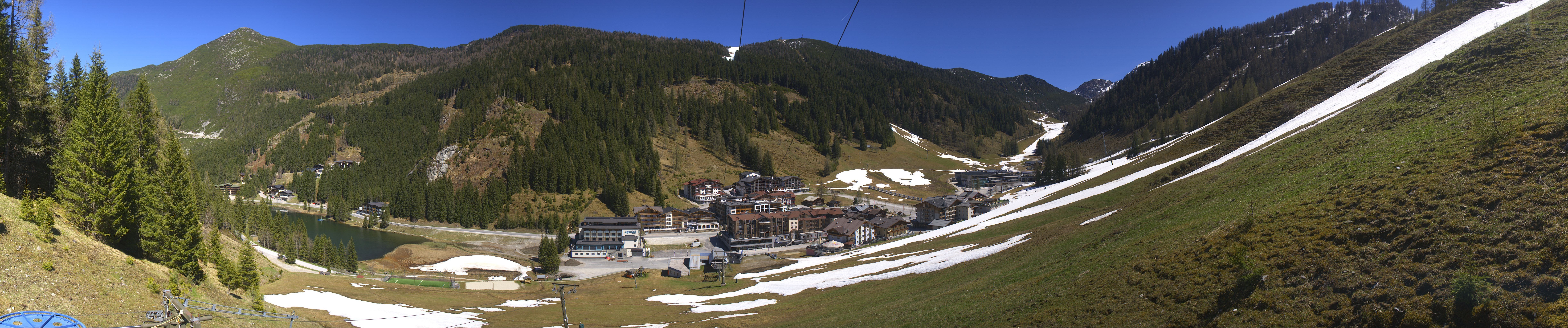 Archiv Foto Webcam Panoramablick Rosskopfbahn in Zauchensee